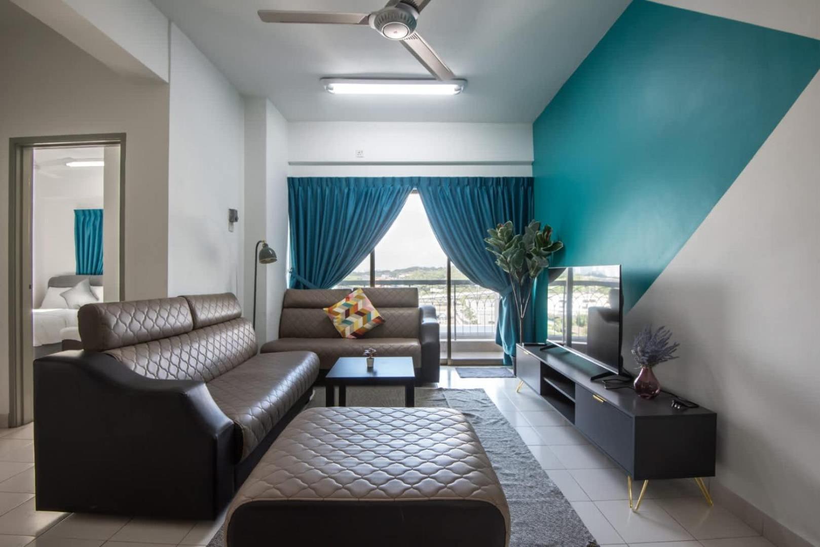 Apartment A Modern 3br Near Danga Bay Free Parking *