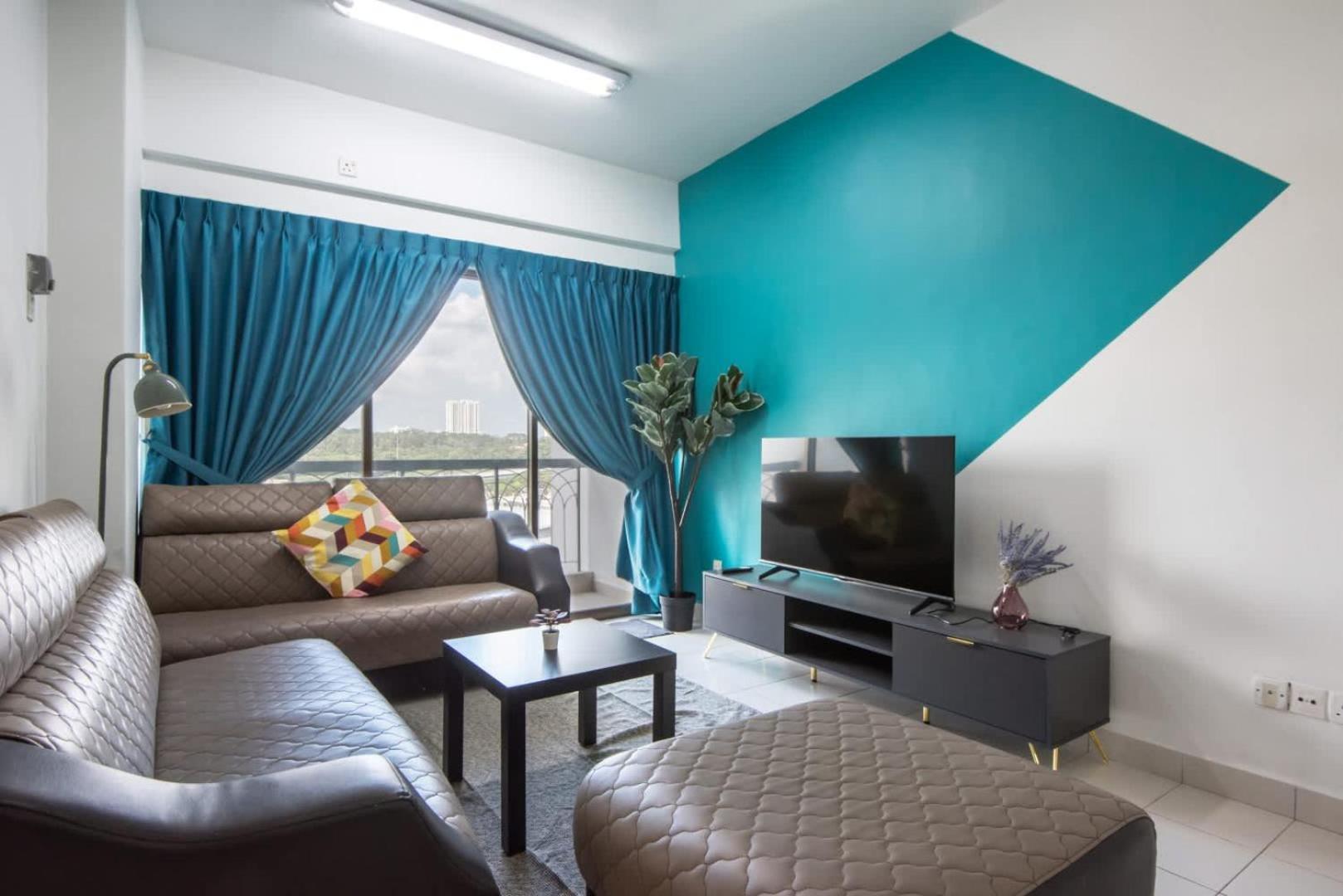 Apartment A Modern 3br Near Danga Bay Free Parking